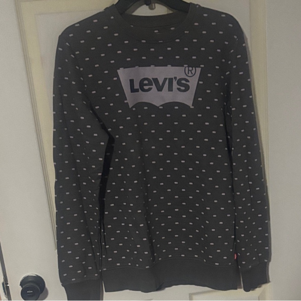 Levi's Dark Gray Crewneck Sweater